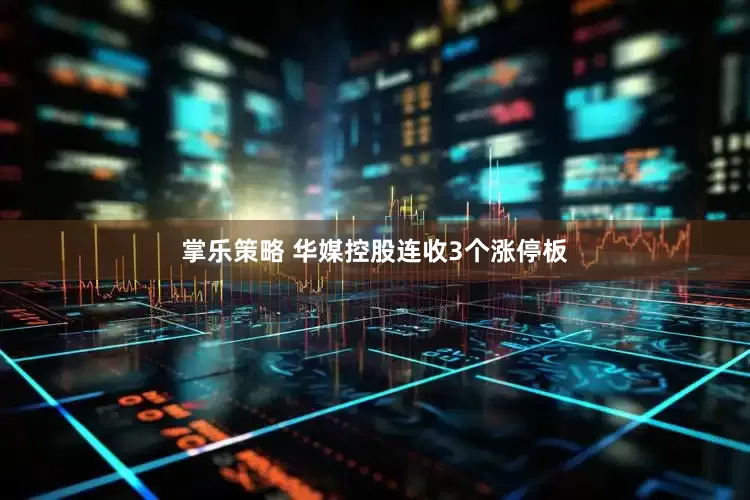 掌乐策略 华媒控股连收3个涨停板