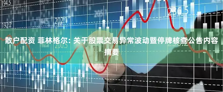散户配资 菲林格尔: 关于股票交易异常波动暨停牌核查公告内容摘要